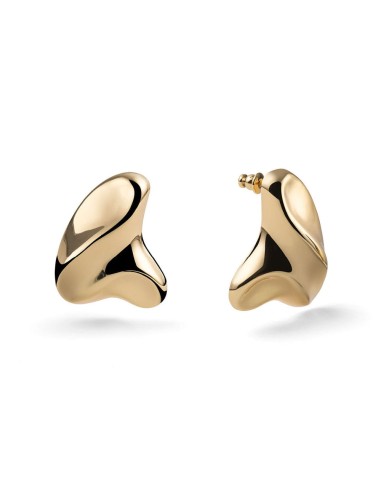 Maxi-Ohrringe Retro-Stil Goldfarben