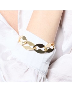 Bracciale Maglia Marina Piatta Dorato 2649 Unoaerre 2