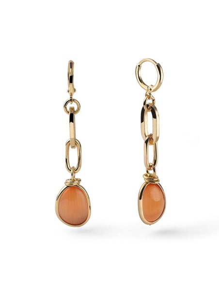 Cat's Eye Stone Earrings