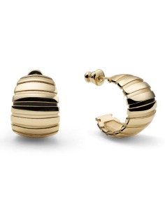 Golden Semi-Hoop Earrings