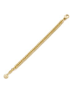 Golden Diamond Curb Chain Bracelet 2