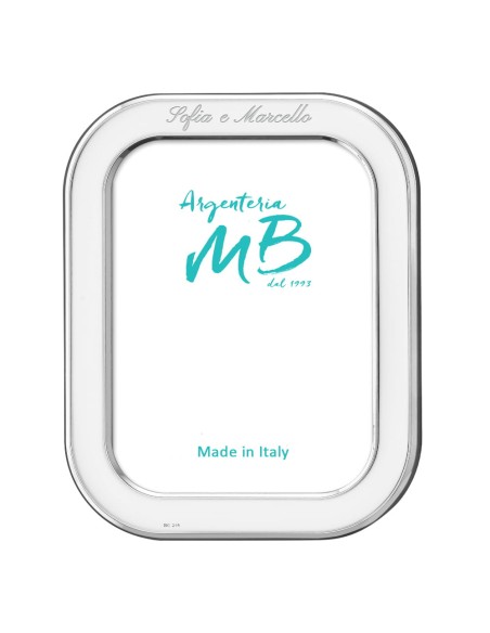 Customizable Photo Frame Glossy Band Round Corners