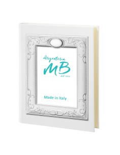 Customizable White Wedding Photo Album Floral Decoration