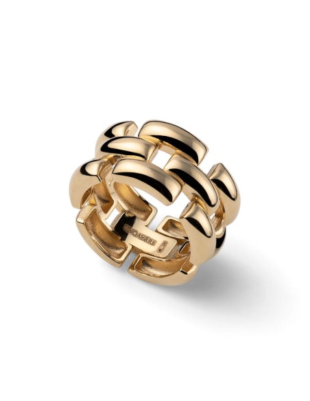 Gold-Plated Sterlingsilver Ring Panthere 