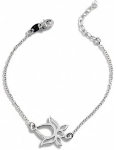 Bracciale Fiore di Loto in Argento 925