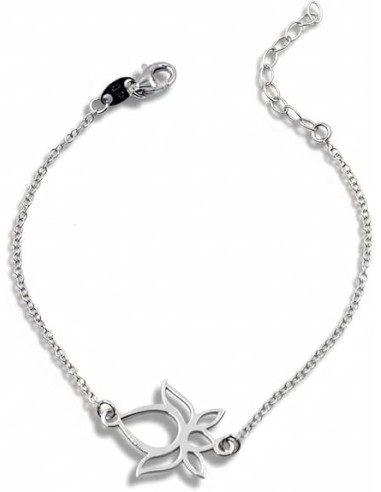 Bracciale Fiore di Loto in Argento 925