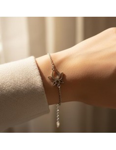 Bracciale Fiore di Loto in Argento 925 2