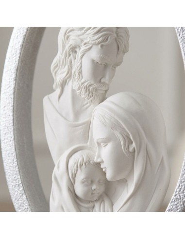 Scultura Sacra Famiglia in Resina Con Cornice...