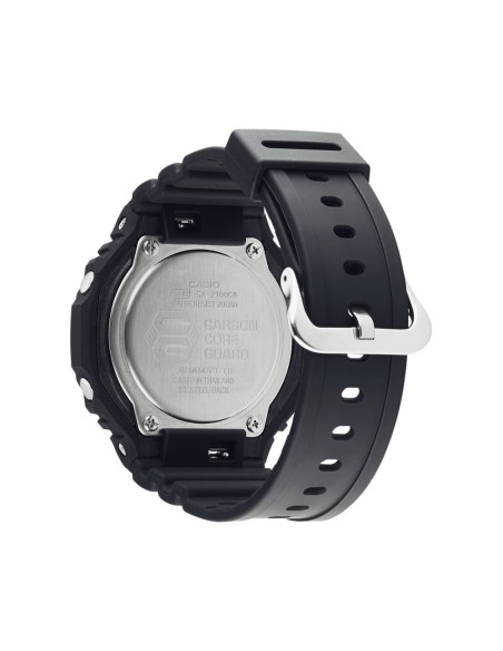 Casio G-Shock Herren Analog-Digital Armbanduhr Schwarz mit Blauen Details GA-2100-1A2ER