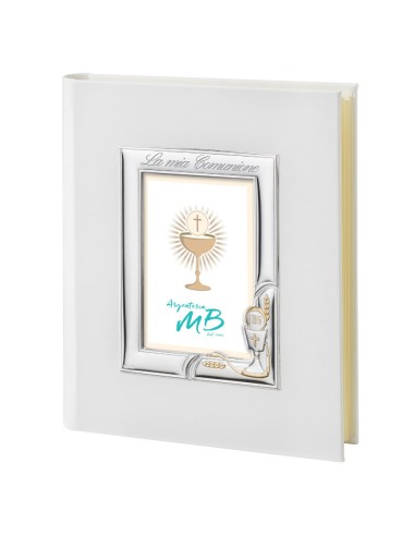 Weißes Fotoalbum Erstkommunion Personalisierbar...