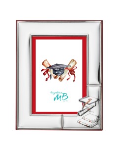 Cornice Portafoto Laurea Personalizzabile in Argento...