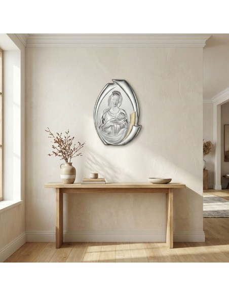 Quadro Sacro Capezzale Capoletto Madonna con Bambino