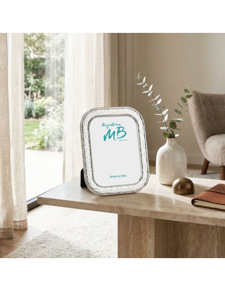 Hammered Photo Frame with Round Corners