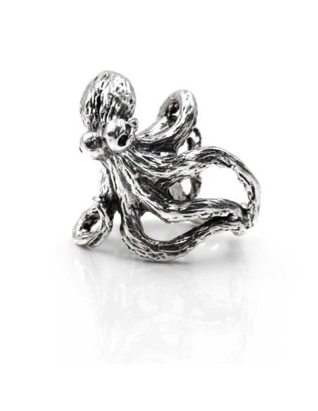 Anello Polpo in Argento Sterling 925
