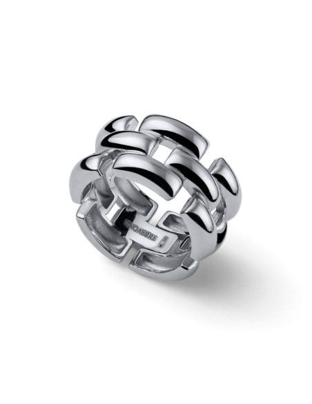 Sterling Silver Panthere Ring UNOAERRE