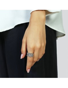 Anello Panthere in Argento 6667 UNOAERRE 2
