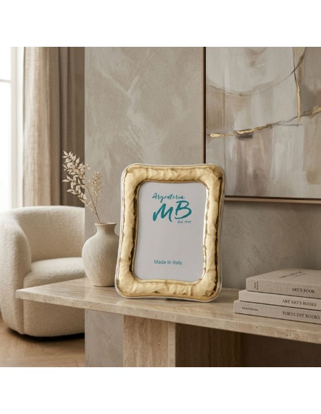 Gold Plated Shaped Photo Frame