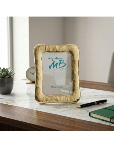 Gold Plated Shaped Photo Frame