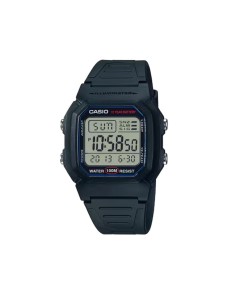 Casio Men's Digital Wristwatch Timeless Collection Black...