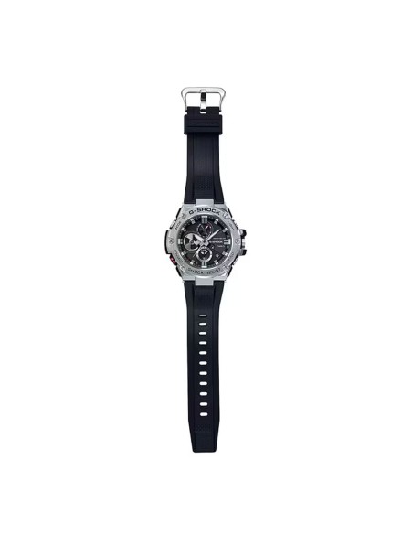 Casio G-Shock G-Steel Orologio da Polso Analogico da Uomo Cinturino in Resina Nero GST-B100-1AER