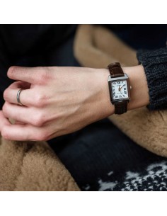 Casio Women’s Analog Watch Steel Case Brown Genuine... 2