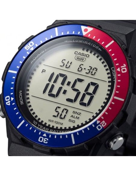 Casio Orologio da Polso Digitale da Uomo Lunetta Timer Timeless Collection AE-1700H-1A2VEF
