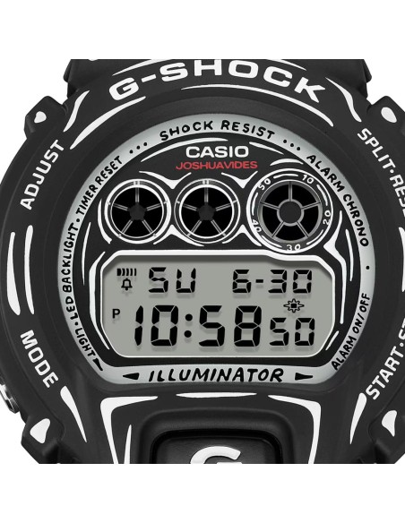 Casio G-Shock Orologio da Polso Digitale da Uomo Nero e Bianco DW-6900JV-1ER