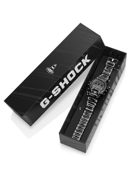 Casio G-Shock Men's Digital Wristwatch Black and White DW-6900JV-1ER