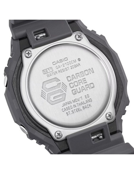 Casio G-Shock Men's Analog Digital Wristwatch Camouflage Purple and Black GA-2100CM-8AER