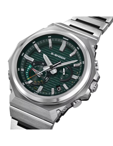 Casio G-Shock G- Steel Orologio da Polso Analogico da Uomo Quadrante Verde GST-B1000D-3AER