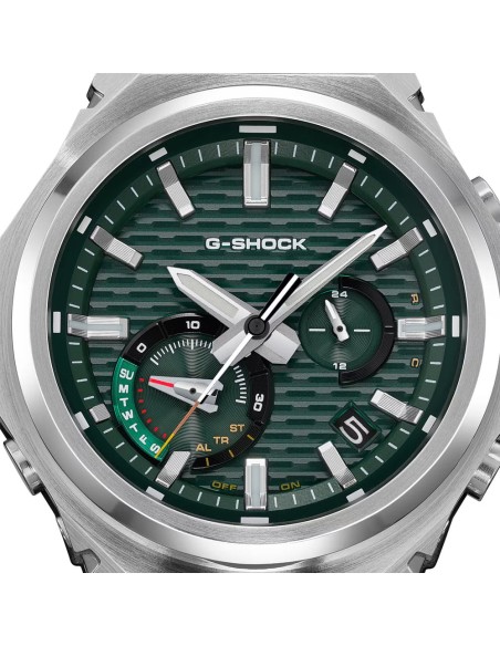 Casio G-Shock G-Steel Herren-Armbanduhr, Analog, Grünes Zifferblatt, GST-B1000D-3AER