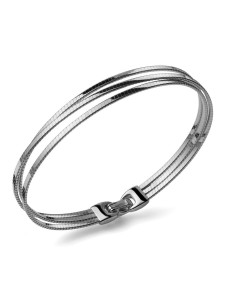 Dreireihiges Armband aus 925er Sterlingsilber 
