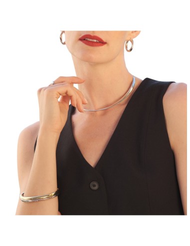 Sterling Silver Choker Necklace