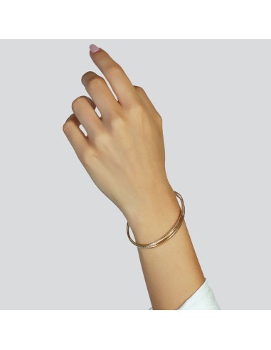 Dreireihiges Armband aus 925er Sterlingsilber...