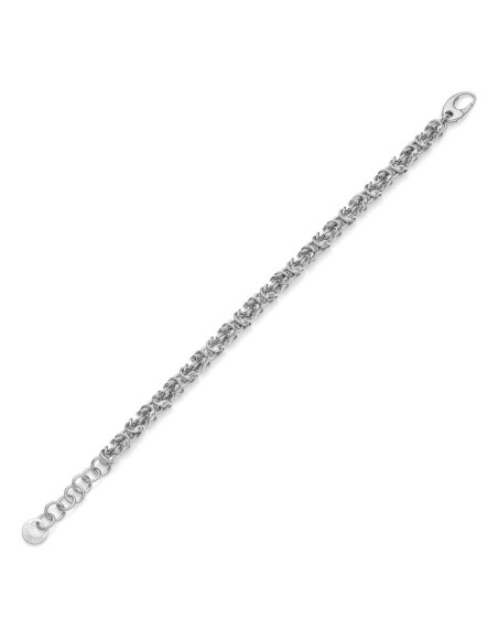 Bracciale Catena Bizantina in Argento 925 Unoaerre 6335