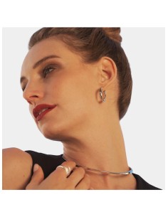 Sterling Silver Hoop Earrings  2