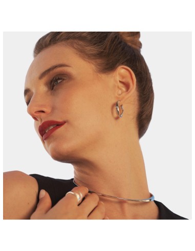 Orecchini a Cerchio in Argento 925 