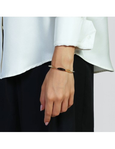 Gold-Plated Sterlingsilver Black Aria Bracelet...