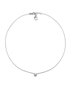 Collana Punto Luce in Argento 925 con Zircone Bianco 6549...