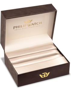 Philip Watch J820652 Satin Ballpoint Pen with Gold Details 2