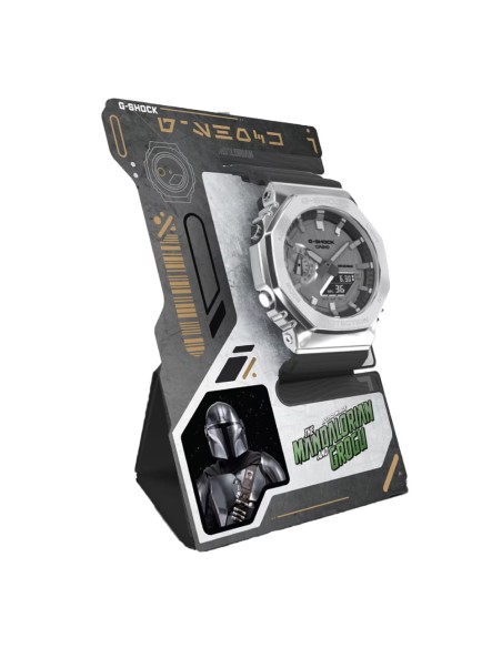 Orologio Casio G-Shock GM-2100-1AER-MAN Star Wars Mandalorian Beskar Edizione Limitata
