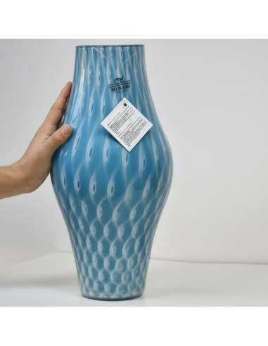 Vaso Stanlio in Vetro di Murano Carta da Zucchero