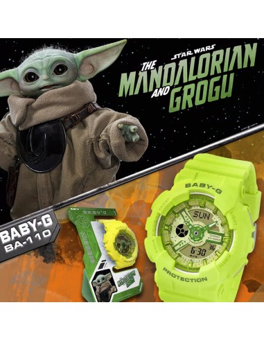 G-SHOCK BA110YK-3AER-MAN Grogu Star Wars...