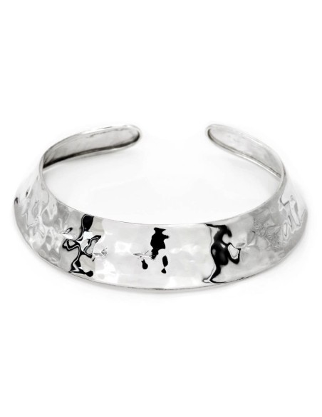 Choker aus 925er Sterlingsilber mit Brandeffekt