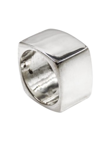 925er Sterlingsilber Quadratischer Ring