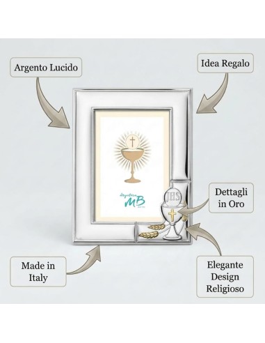 First Communion Picture Frame with Customizable...