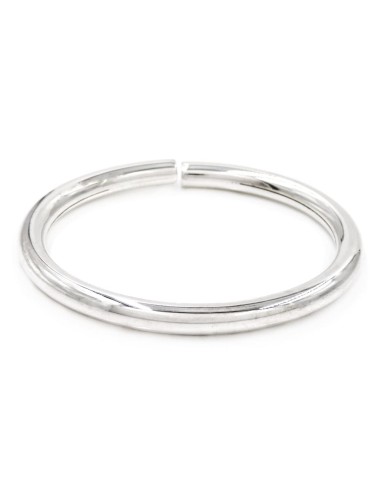 Flexibles Ovales Armband aus 925er Sterlingsilber