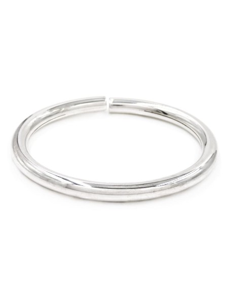Flexibles Ovales Armband aus 925er Sterlingsilber