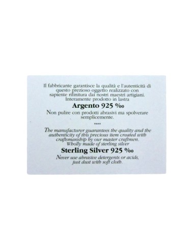 925 Sterling Silver Photo Frame Crocodile 4 x 6