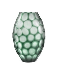 ONLYLUX Green Bubble Glass Geode Vase OL03167
